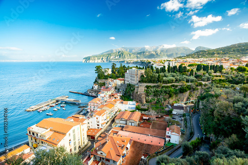 Sorrento, Italy. Marina Grande view