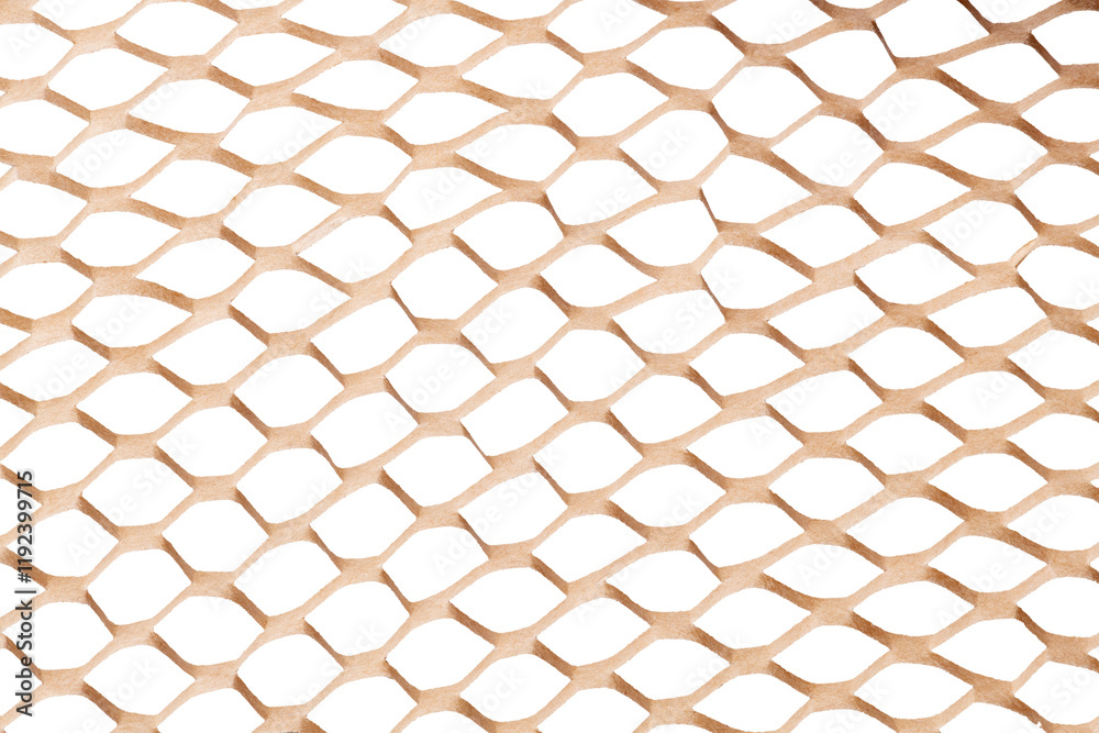 Naklejka premium Honeycomb paper core png texure, transparent background