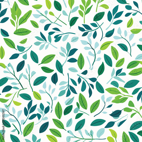 Adobe ilustrator leaf and tree design artwork