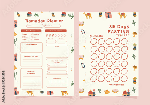 Adorable Ramadan Journal Plan Your Blessings