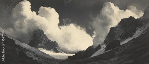 Intricate aquatint etchings showcase tonal variations and atmospheric effects in landscape photo