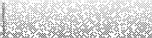 Abstract geometric monochrome dot pattern background design