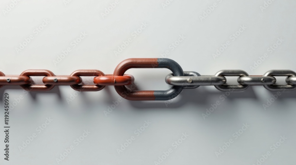 Obraz premium Connecting Diverse Elements A Visual Representation of Interlinked Systems and Collaborative Processes