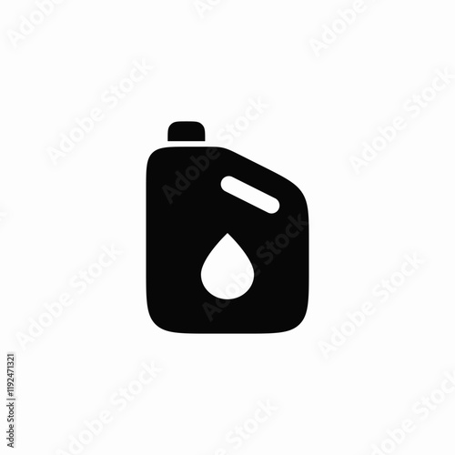 liquid oil petroleum icon vector sign