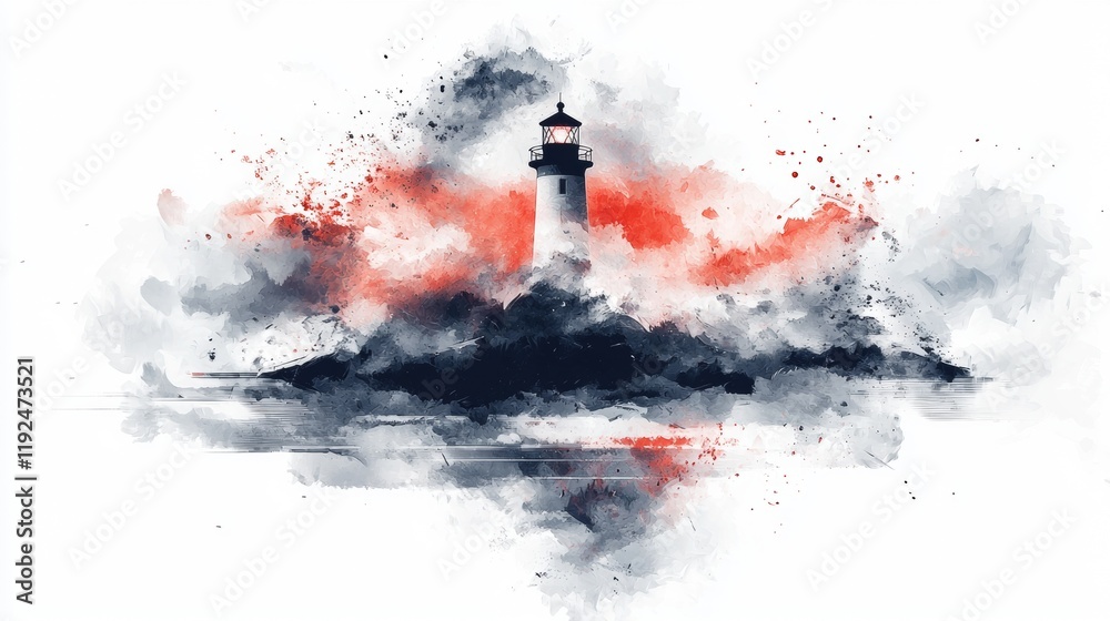 Naklejka premium splash of water