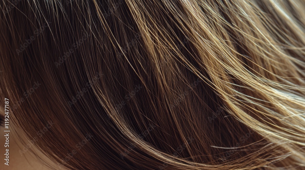 A close-up shot of a woman's face with long, flowing hair A close-up shot of a woman's face with long, flowing hair