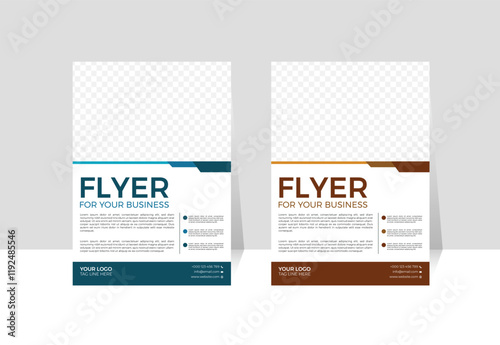 Simple Minimalistic Creative Flyer Template Design