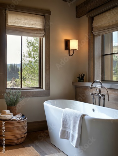 Luxurious Mountain View Bat...