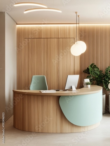 Modern Minimalist Wooden Re...