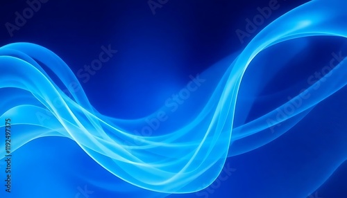 Abstract blue digital wave on a blue background