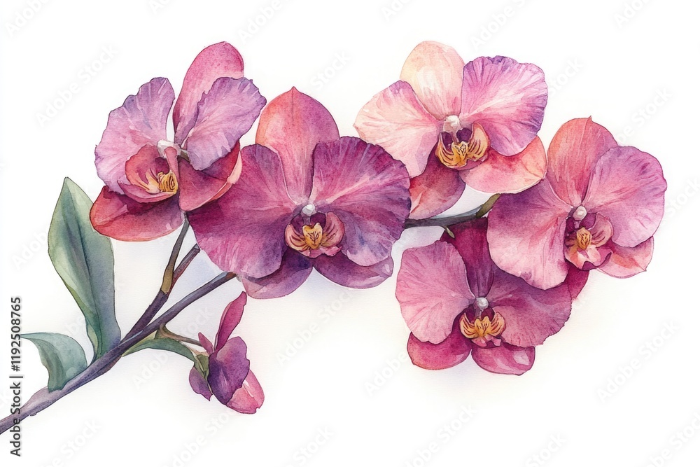 Delicate pink flowers on a clean white background, ideal for wedding or spring-themed designs