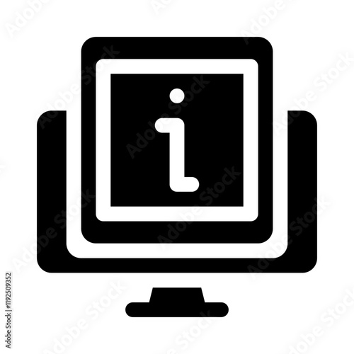 Accessible Information glyph icon
