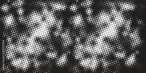 halftone on white background. Vector dots glitter or halftone glitter pattern texture Pop Art Style Background. eps10 vektor