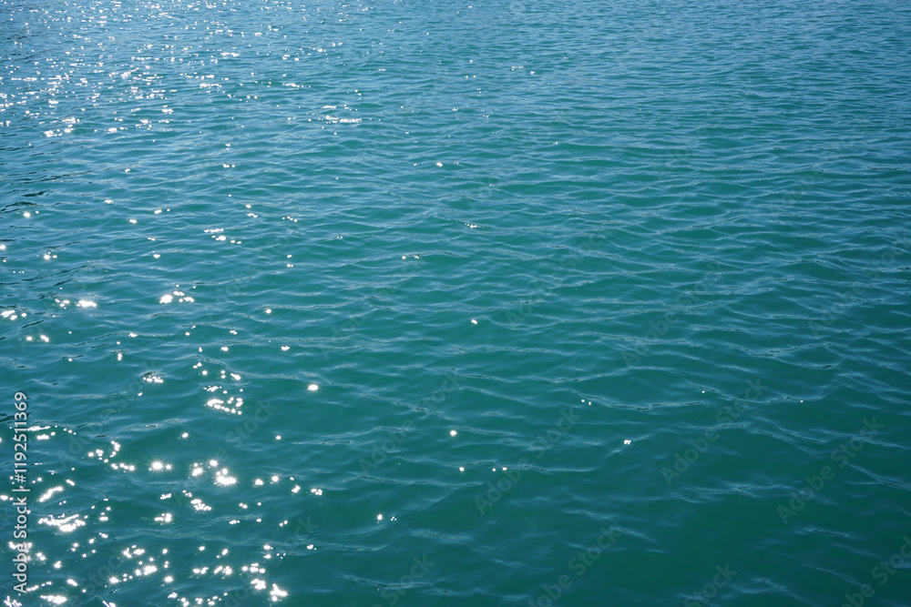Obraz premium blue water surface sparkles!