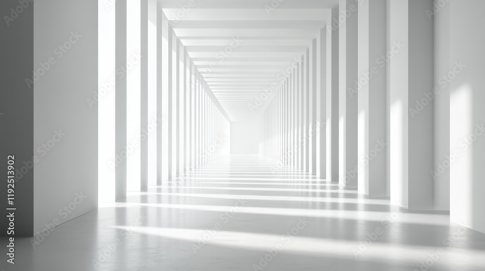 Light White Digital Background with Clean Lines, Generative AI Light White Digital Background with Clean Lines, Generative AI