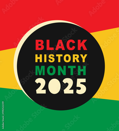 Black History Month 2025 African American Banner photo