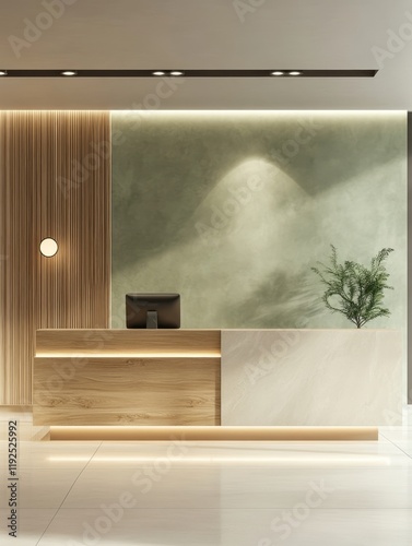 Modern Minimalist Office Re...