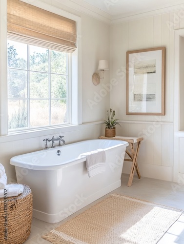 Serene Bathroom With Freest...