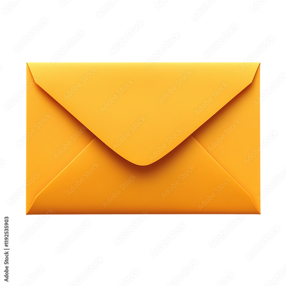 A Single Yellow Envelope: A Symbol of Correspondence and Communication A Single Yellow Envelope: A Symbol of Correspondence and Communication