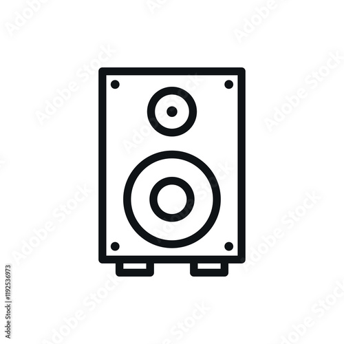 Loudspeaker icon.