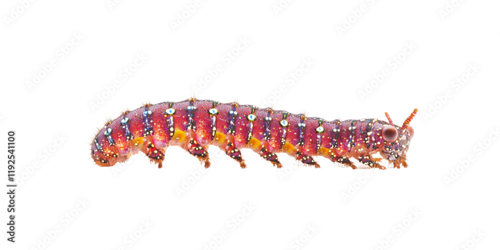 colorful caterpillar with vibrant patterns and textures colorful caterpillar with vibrant patterns and textures