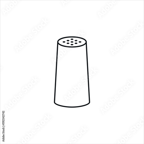 Salt cellar icon.