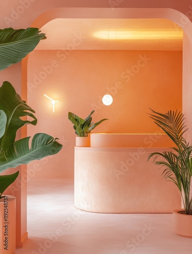 Minimalist Coral Reception ...