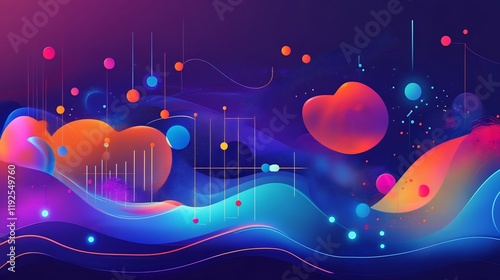 Abstract illustration of pH scale highlighting acidbase reactions equilibrium processes and the significance of pH in chemical systems