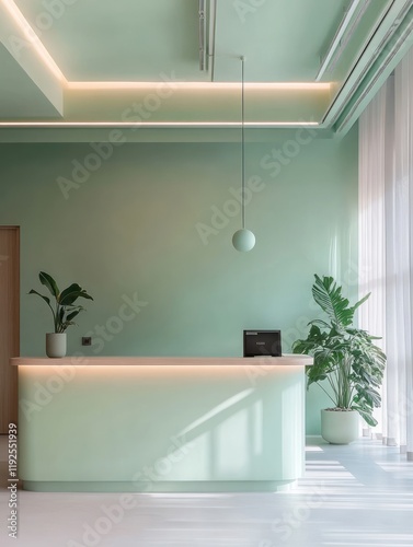 Modern Minimalist Green Rec...