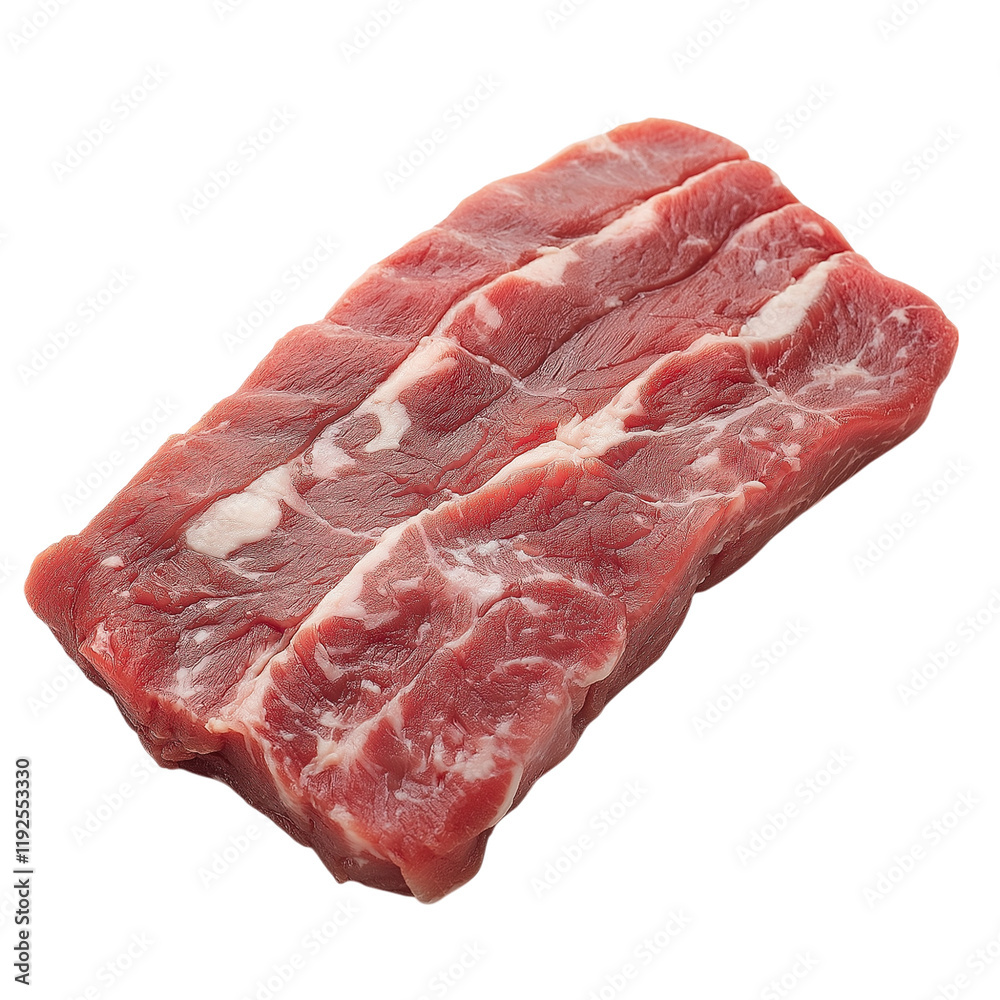 Veal salami isolated on a white background. Veal salami isolated on a white background.