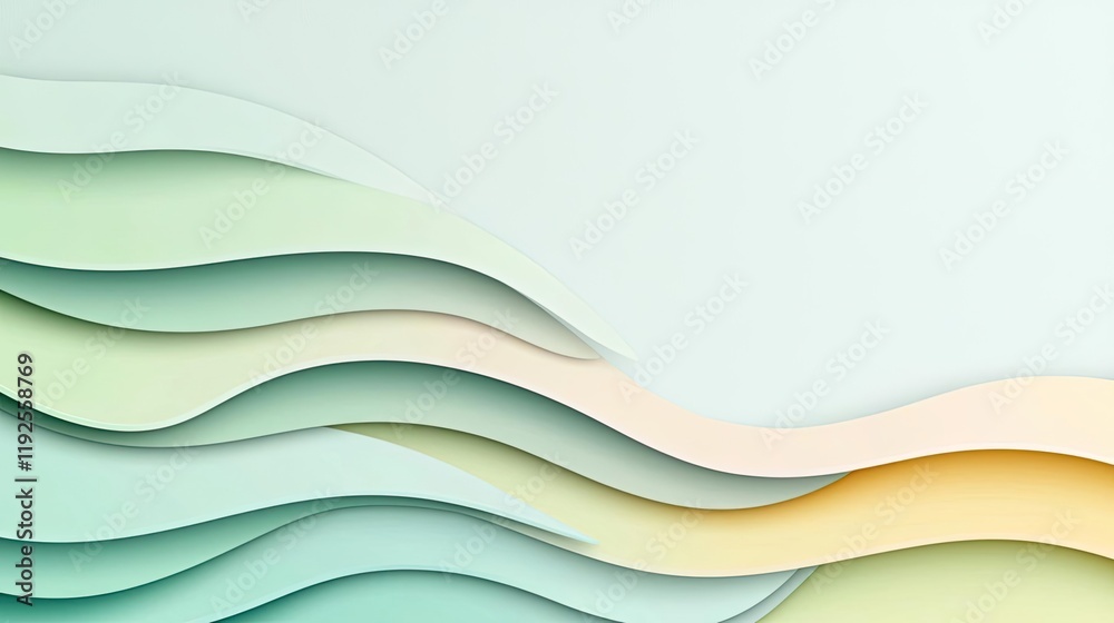 Symmetry gradient concept. Abstract wavy background design with soft colors and gradients for creative projects. Symmetry gradient concept. Abstract wavy background design with soft colors and gradients for creative projects.