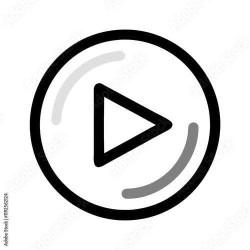 Free Download A circular loading icon consisting of two curved segments, one light and one dark, forming a minimalist design. - GFXLoad