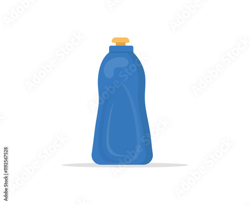 Detergent bottle icon. Vector illustration