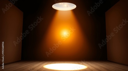 Spotlight on the room 