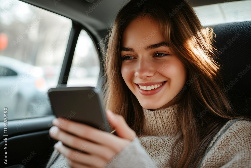 Taxi car reservation in the city made genertative ai technology Taxi car reservation in the city made genertative ai technology