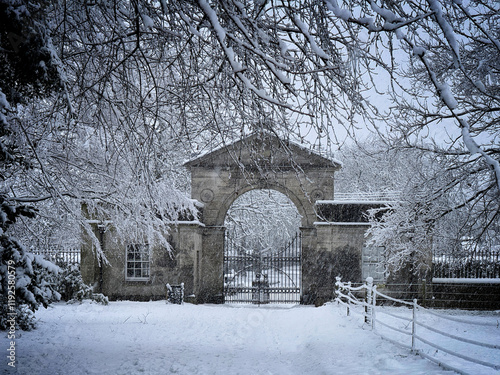 The entrance to the Beningbrough estate