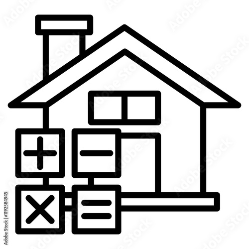 tax for home single icon