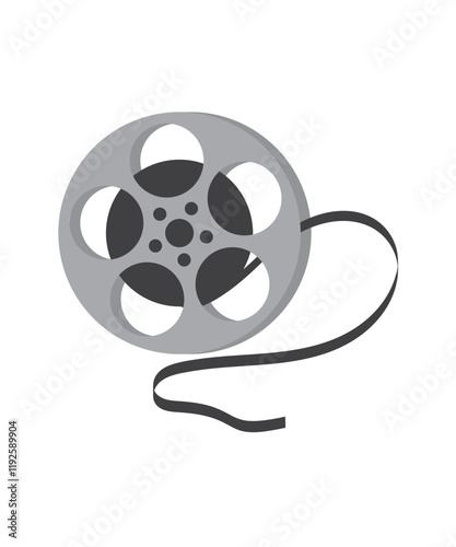 Movie Reel Icon stock illustration