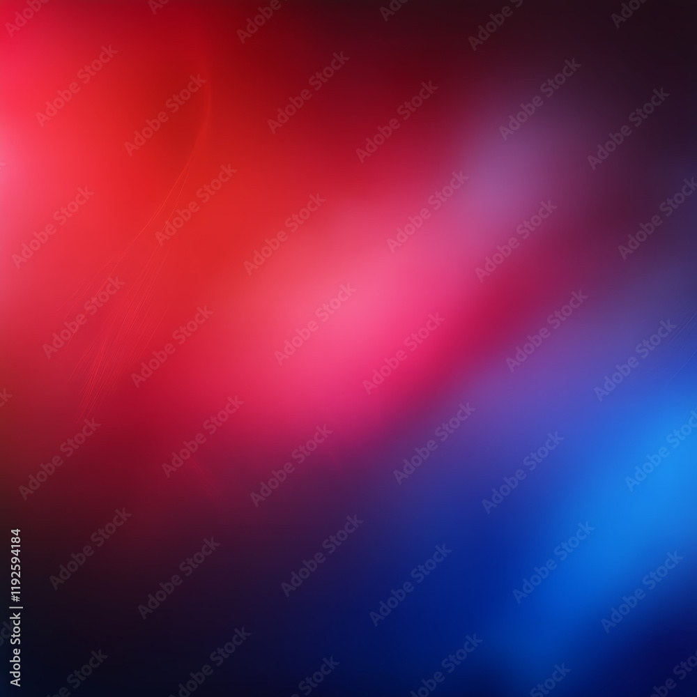Obraz premium Abstract artwork blending vibrant red and blue hues with textured brushstrokes, creating a dynamic and expressive composition. Perfect for modern art, backgrounds, or creative projects.