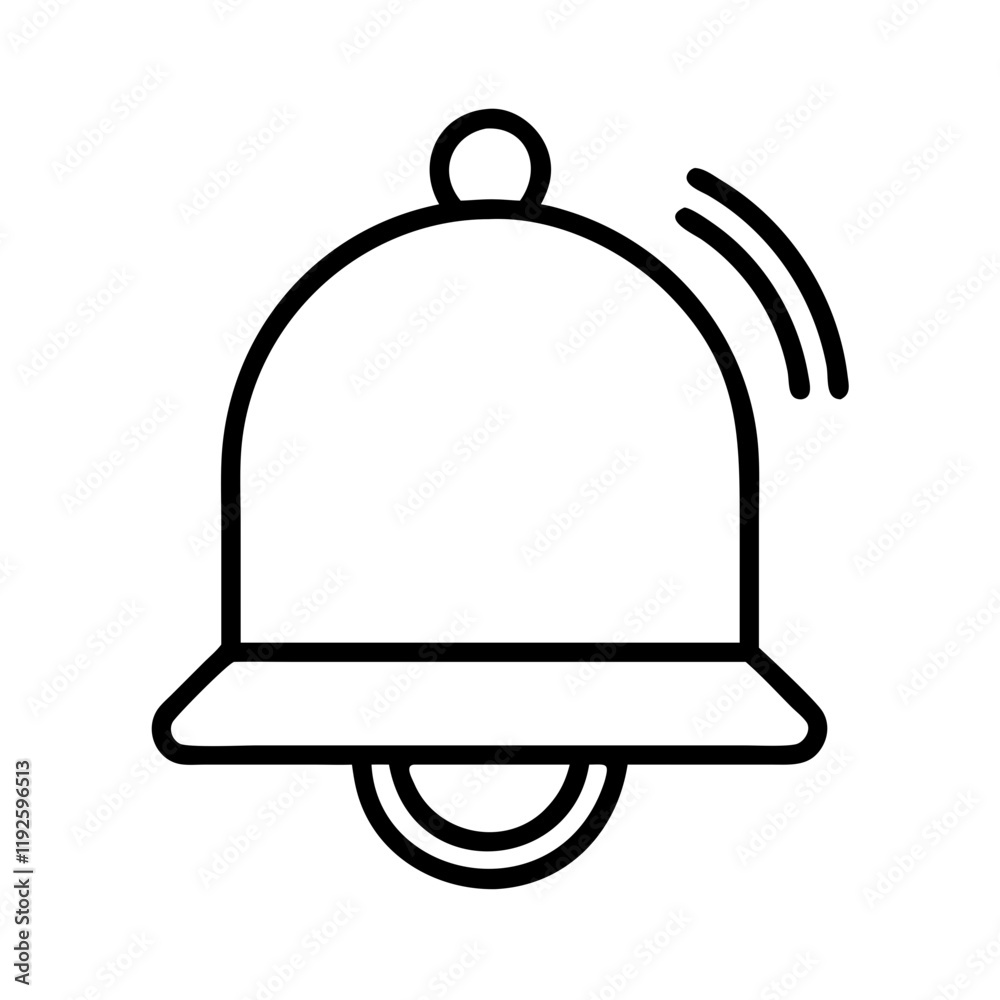 bell for safety icon, bell for safety line art - simple line art of bell for safety, perfect for bell for safety logos and icons and themed design bell for safety icon, bell for safety line art - simple line art of bell for safety, perfect for bell for safety logos and icons and themed design