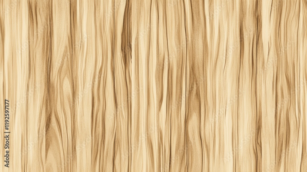 Naklejka premium A seamless olive wood texture background with natural patterns, perfect for organic-themed designs.