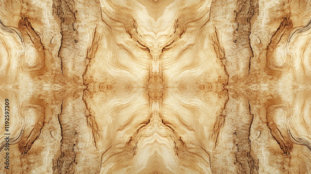Naklejka premium A seamless olive wood texture background with natural patterns, perfect for organic-themed designs.