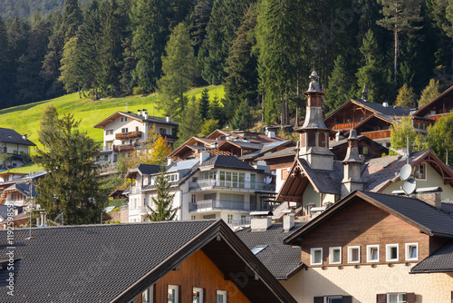 Wallpaper Mural Ortisei. Dolomites Val Gardena, South Tyrol, Italy Torontodigital.ca
