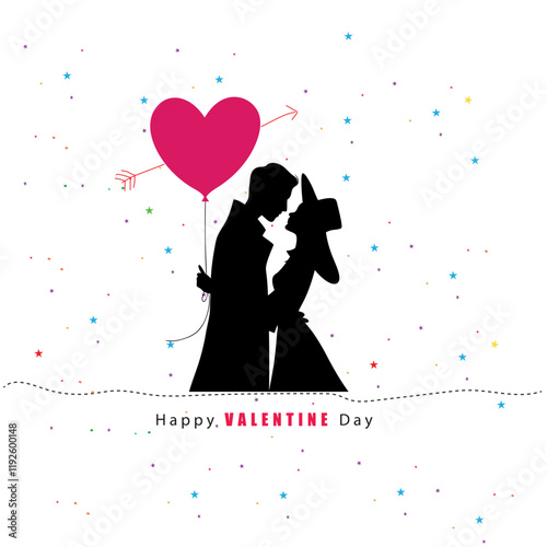 Valentines Attractive Graphics For Couple