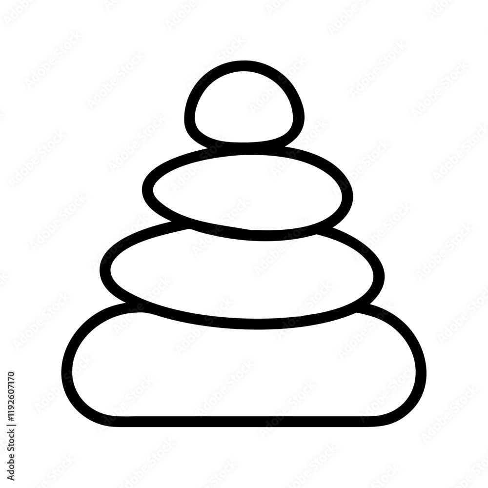 trail cairn icon, trail cairn line art - simple line art of trail cairn, perfect for trail cairn logos and icons and themed design trail cairn icon, trail cairn line art - simple line art of trail cairn, perfect for trail cairn logos and icons and themed design