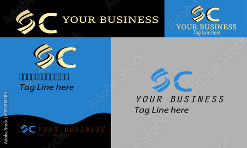 modern SC LOGO for Corporate company