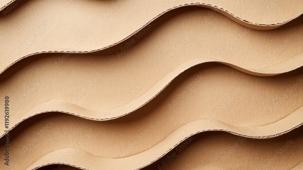Cardboard Wave Texture Abstract Background Ideal for Eco-Friendly Design Projects Cardboard Wave Texture Abstract Background Ideal for Eco-Friendly Design Projects