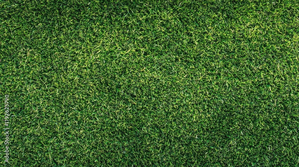 Obraz premium Freshly Planted Green Grass Backdrop for Banners with Ample Copy Space Ideal for Nature or Garden-Themed Projects