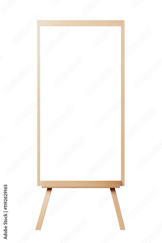 Elegant Wooden Easel Display Stand for Art and Presentations Elegant Wooden Easel Display Stand for Art and Presentations