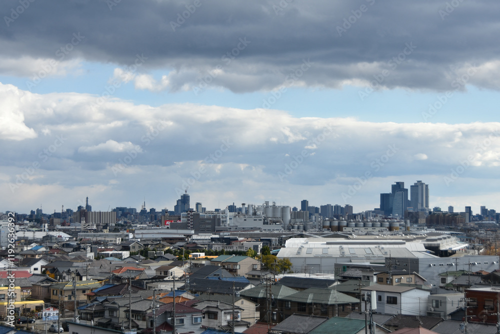 Φωτογραφία 清洲城から眺める城下町の風景